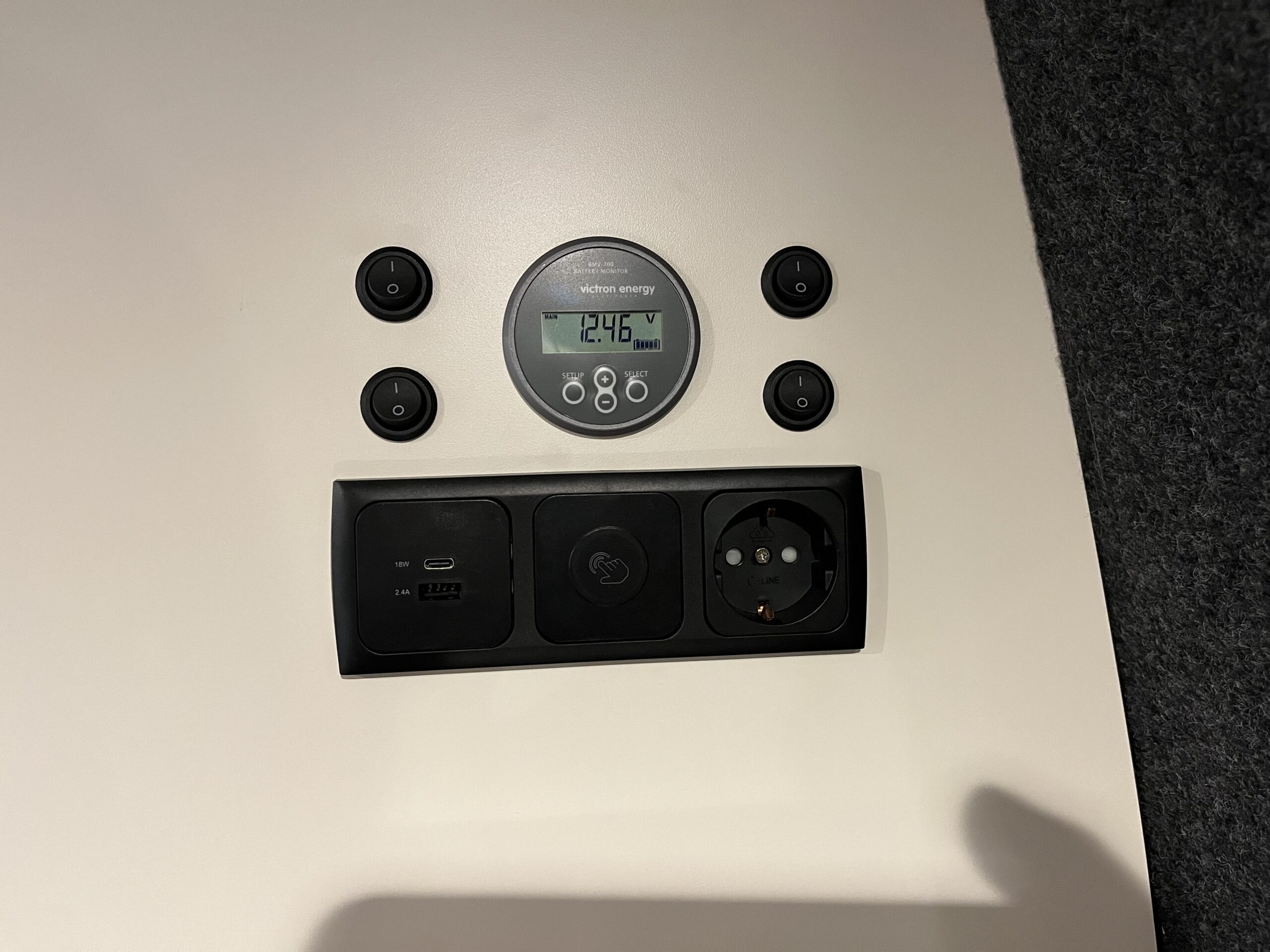 12V systeem met een huishoudaccu